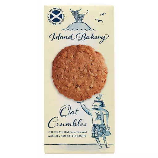 Økologiske Oat Crumbles - 125G - Island Bakery
