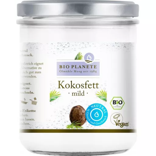 Økologisk Ekstra Jomfru Kokosolie Mild - 400ML - BioPlanète