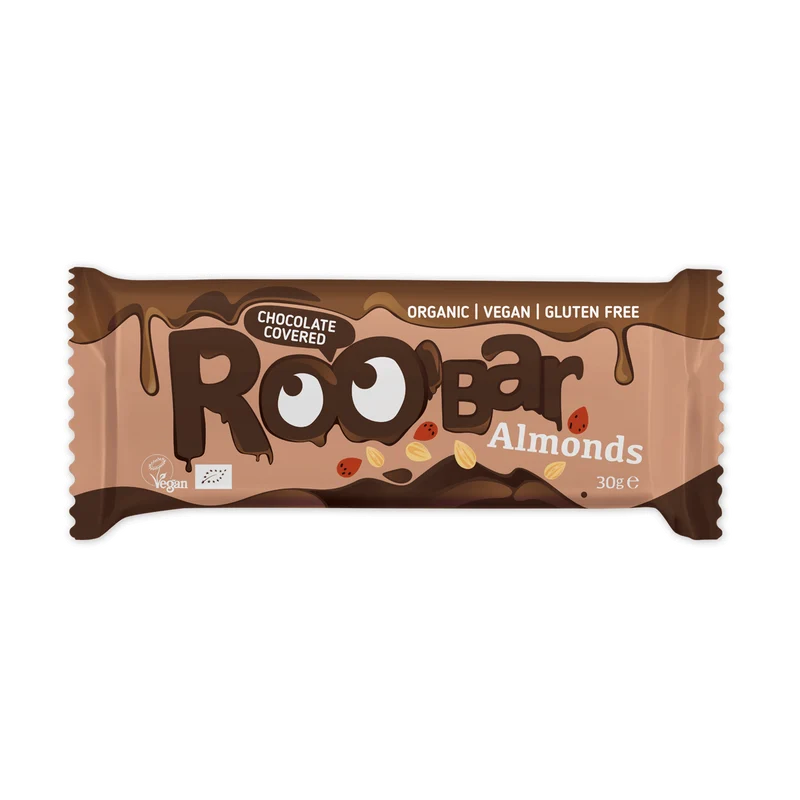 Mandelbar, chokladöverdragen, 30 g