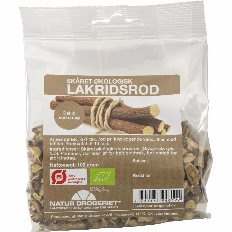 Økologisk Lakridsrod - 100G - Natur-Drogeriet