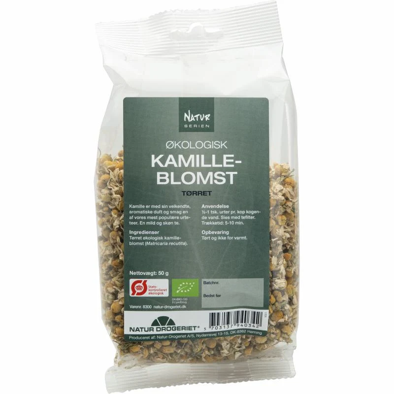 Økologisk Kamilleblomst - 50G - Natur-Drogeriet