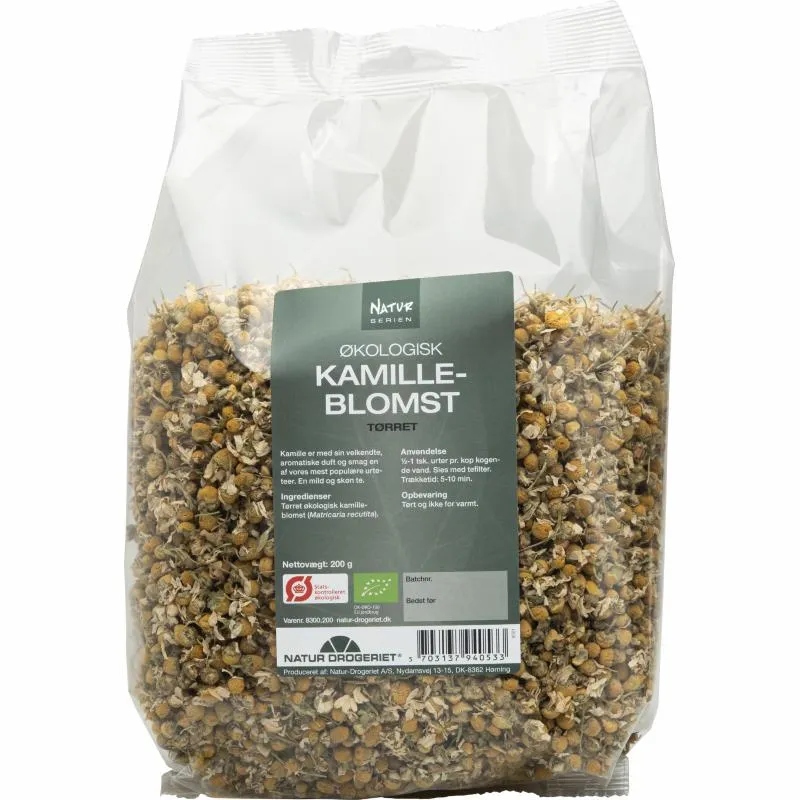Økologisk Kamilleblomst - 200G - Natur-Drogeriet