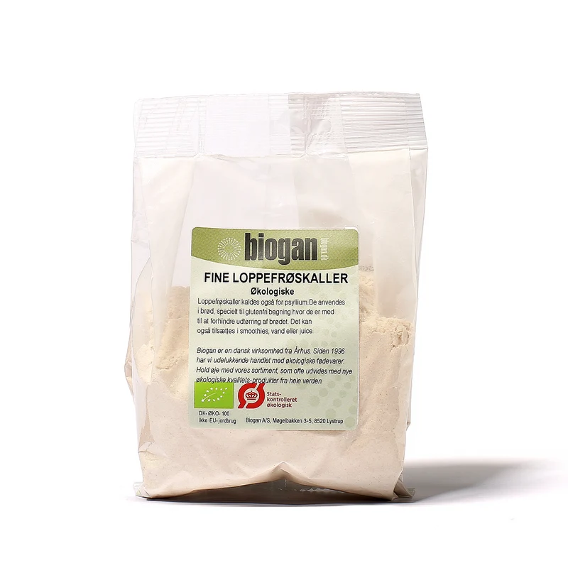 Økologiske Loppefrøskaller - 200G - Biogan