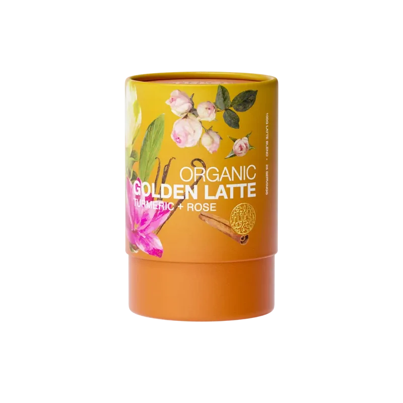 Økologisk Turmeric & Rose Golden Latte - 100G - Tulsi