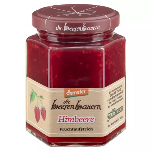 Biodynamisk Hindbær Marmelade - 200G - die Beerenbauern