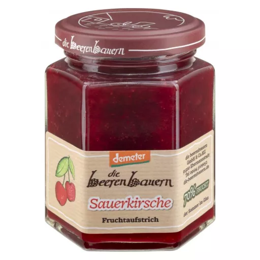 Biodynamisk Kirsebær Marmelade - 200G - die Beerenbauern