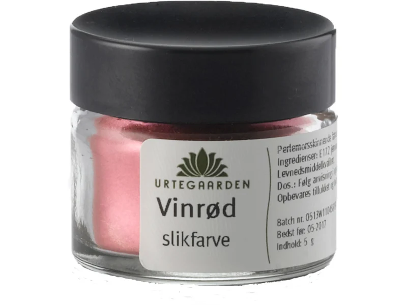 Vinrød Slikfarve - 5G - URTEGAARDEN
