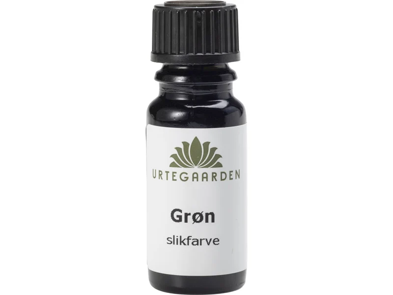 Grøn Slikfarve - 10ML - URTEGAARDEN