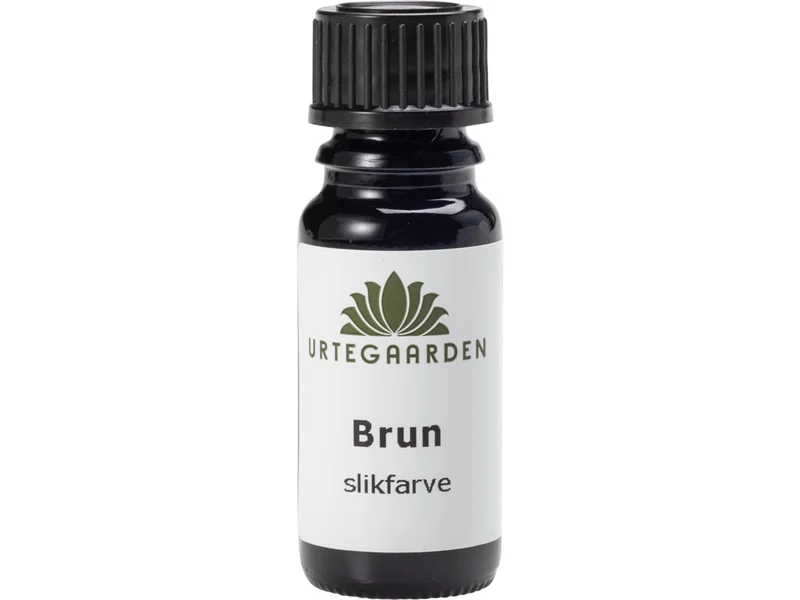 Brun Slikfarve - 10ML - URTEGAARDEN