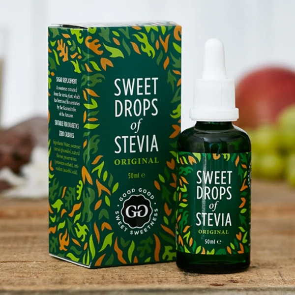 Stevia extrakt, natural, 50 ml