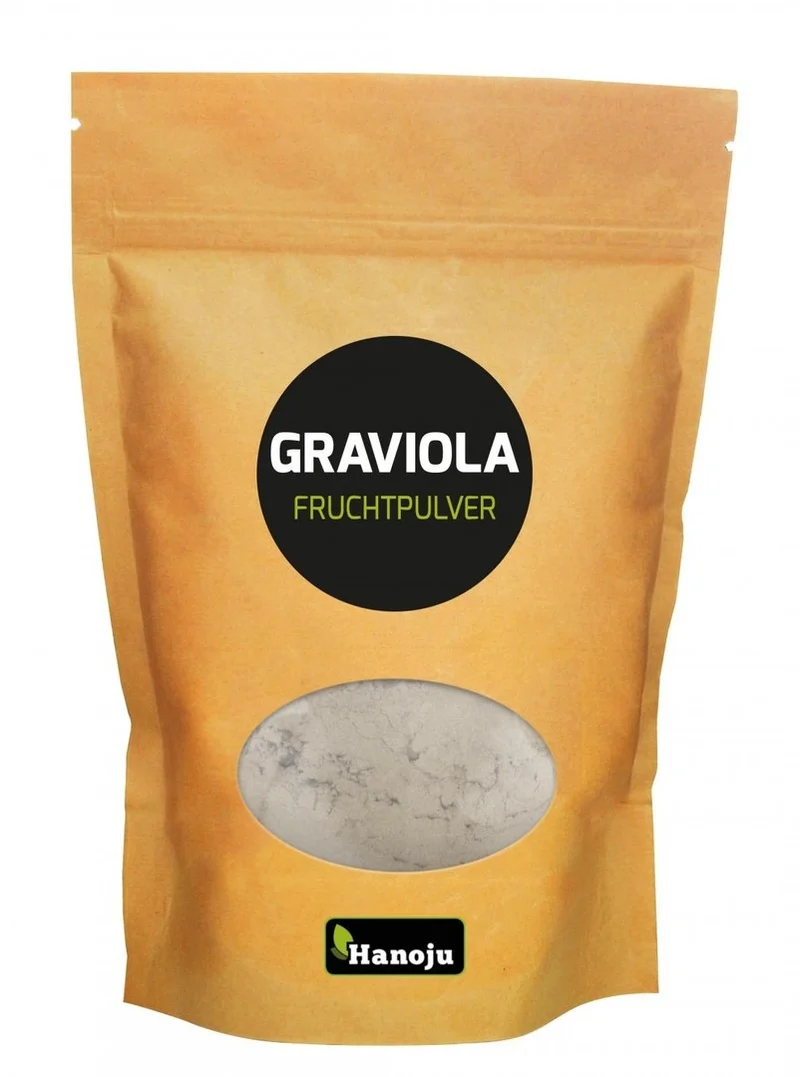 Graviola-fruktpulver (graviolapulver), 250 g