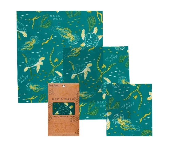 Bee's Wrap 3-pack, Oceans