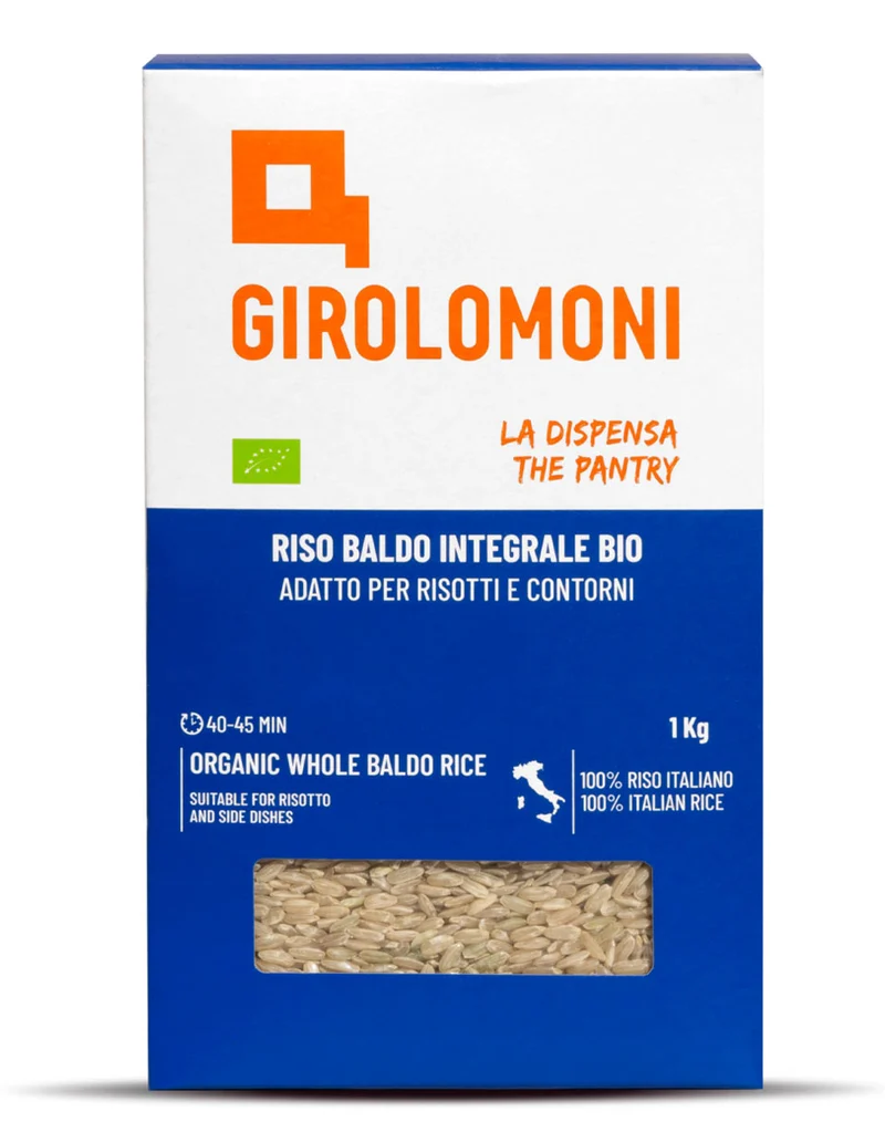 Økologiske Italienske Hvide Baldo Ris - 1KG - Girolomoni