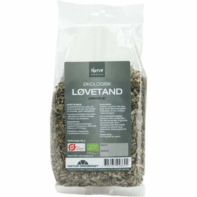 Økologisk Løvetand - 80G - Natur-Drogeriet