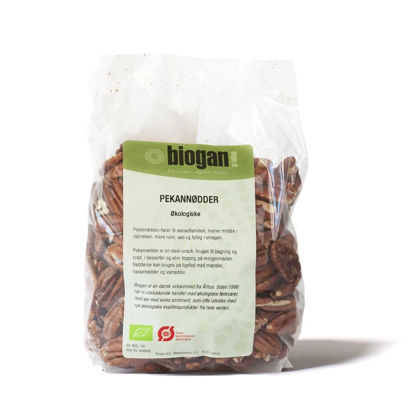Økologiske Pekannødder - 400G - Biogan