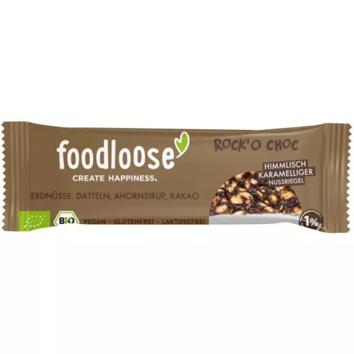 Økologisk Müsli Bar Rock O Choc - 35G - FoodLoose