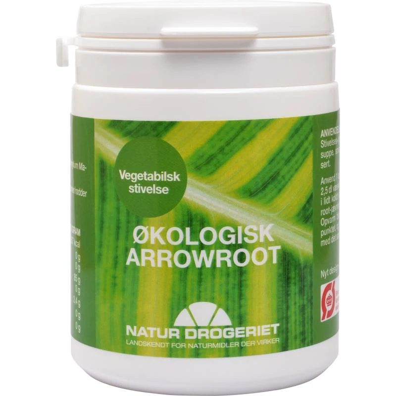 Økologisk Arrowroot - 125G - Natur-Drogeriet