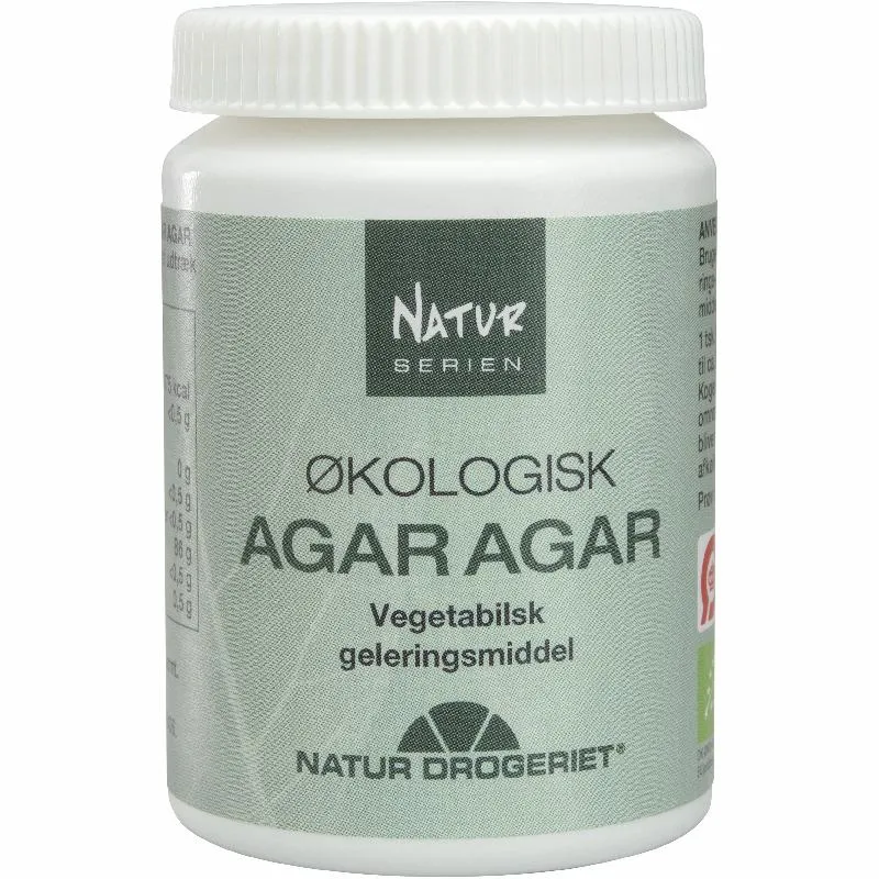 Økologisk Agar Agar - 50G - Natur-Drogeriet