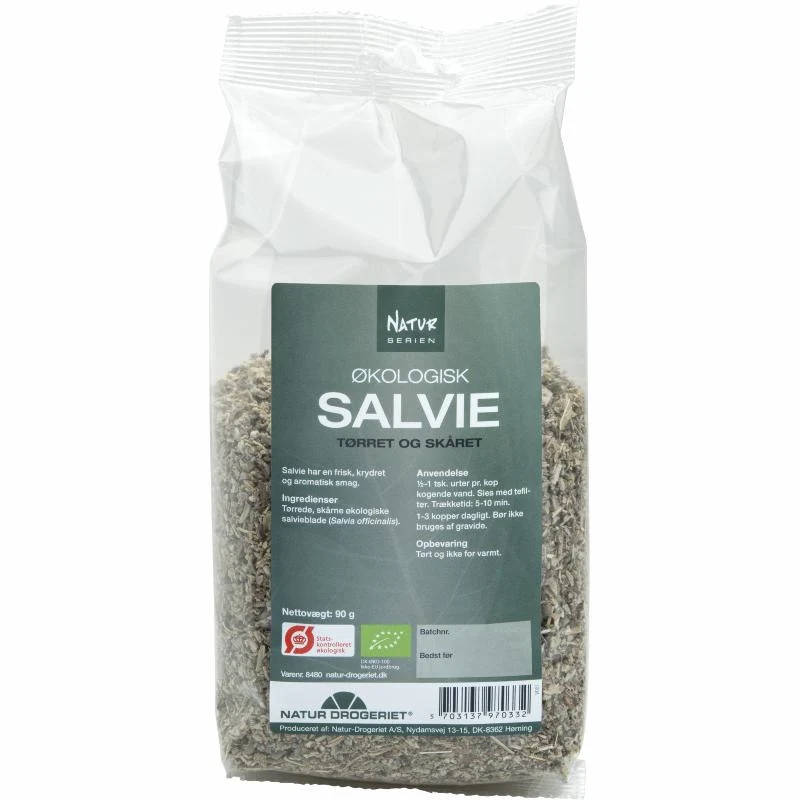 Økologisk Salvie - 90G - Natur-Drogeriet