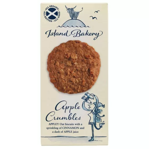 Økologiske Apple Crumble Cookies - 125G - Island Bakery