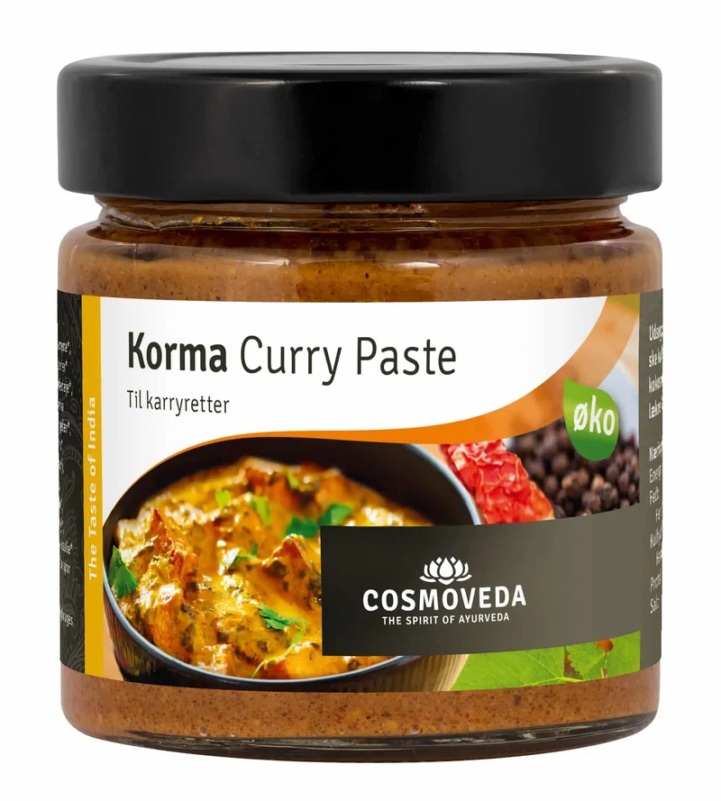 Økologisk Mongolsk Korma Paste - 175G - Cosmoveda