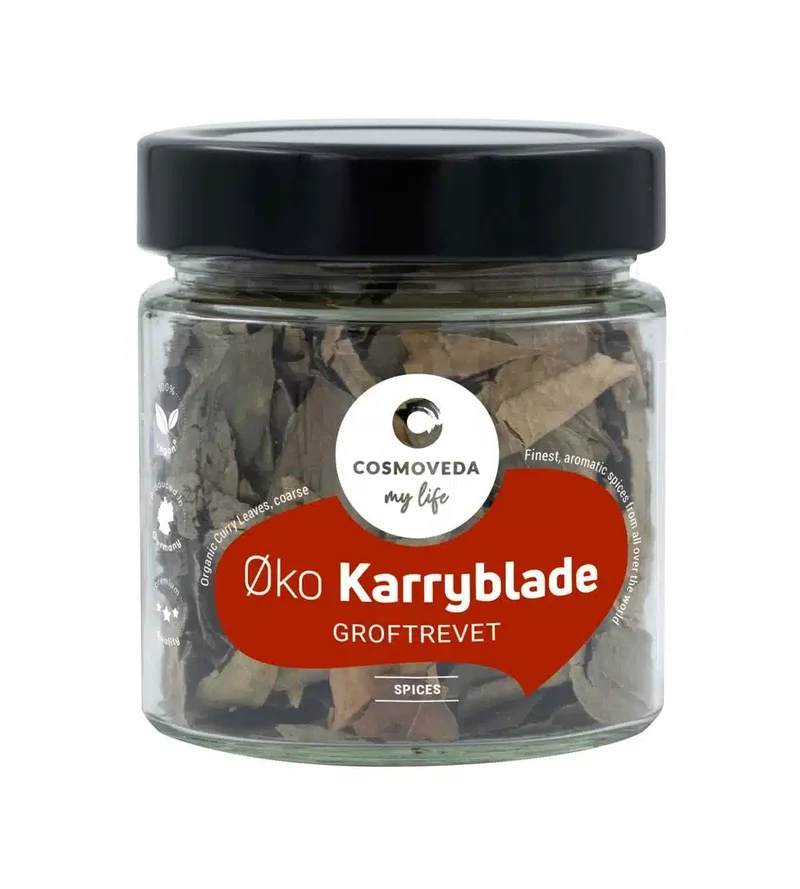 Økologiske Groftrevede Karryblade - 10G - Cosmoveda