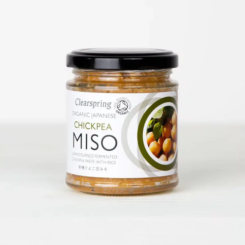 Økologisk Upasteuriseret Kikærte Miso - 150G - Clearspring