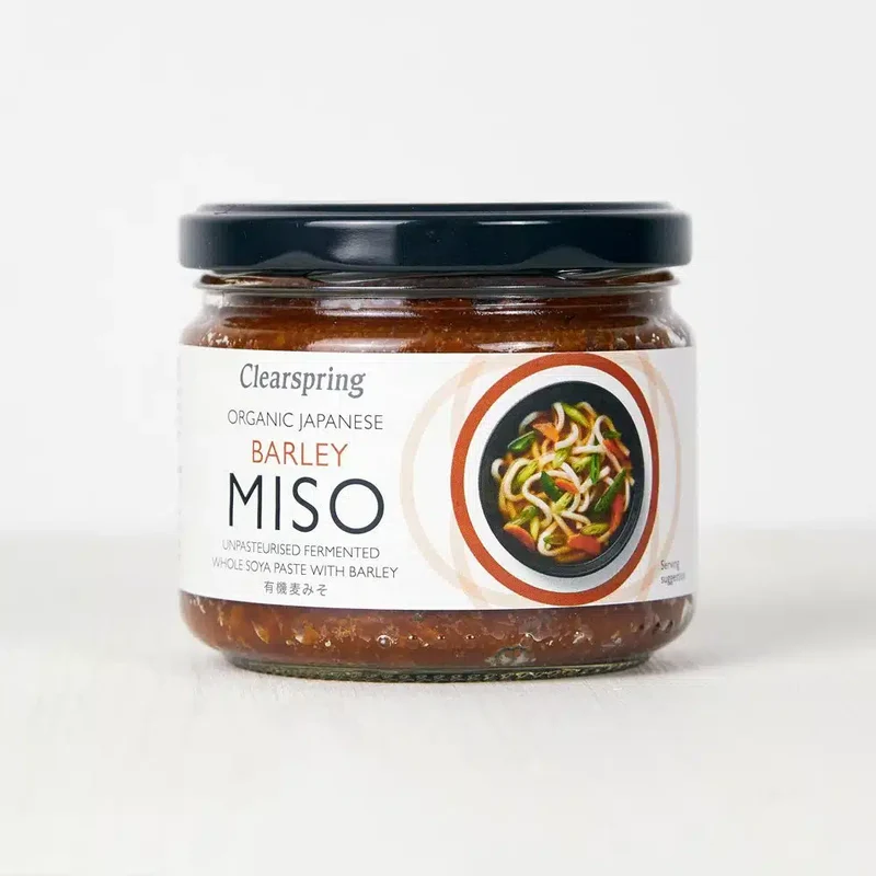 Økologisk Upasteuriseret Byg Miso - 300G - Clearspring