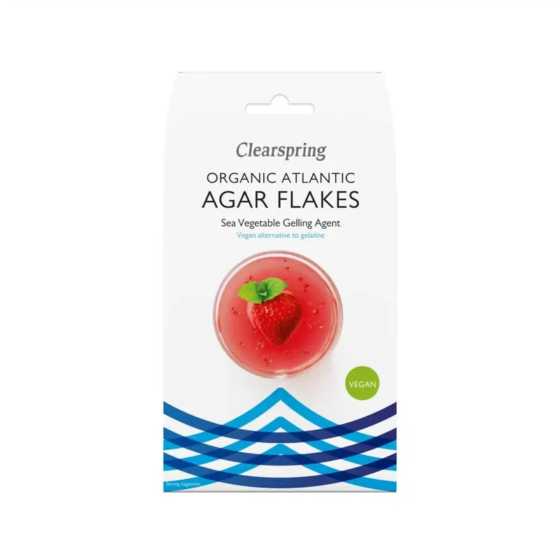 Økologiske Agar Flager - 30G - Clearspring
