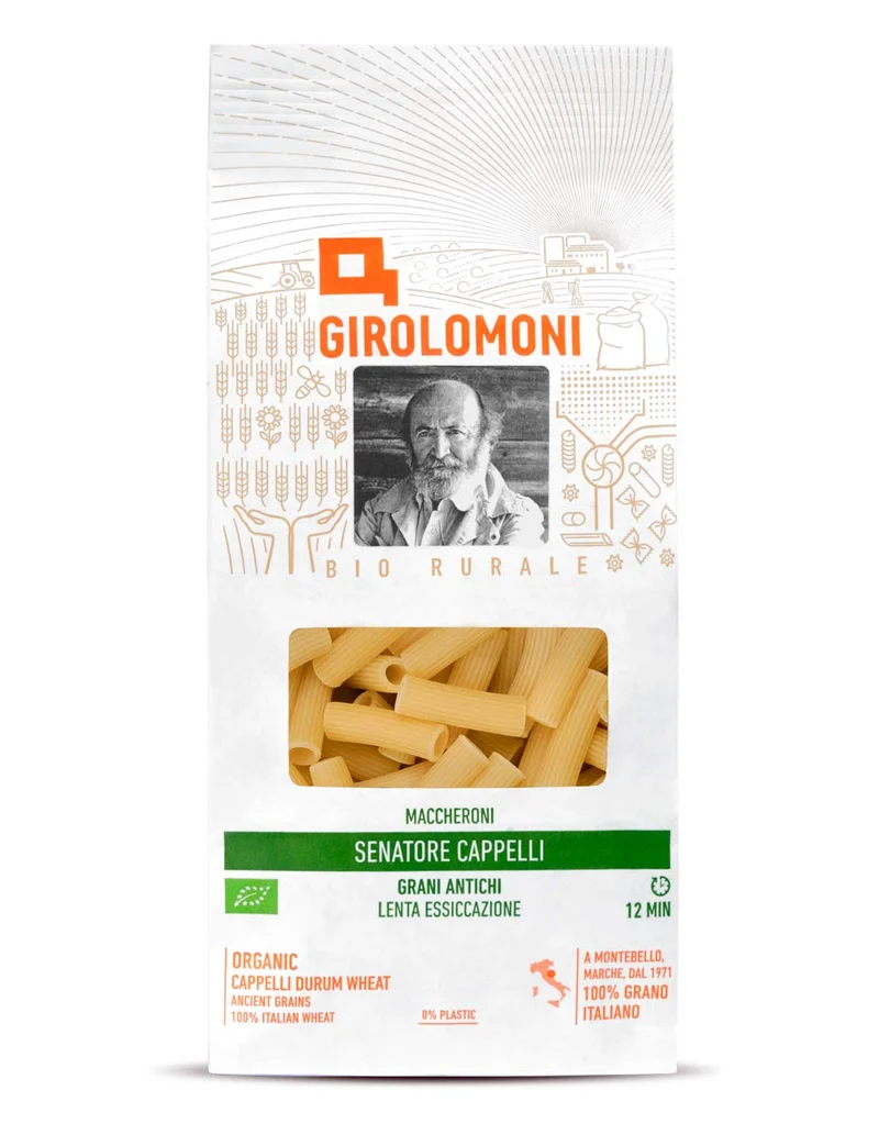 Økologisk Maccheroni Cappelli Durum Hvede Pasta - 500G - Girolomoni
