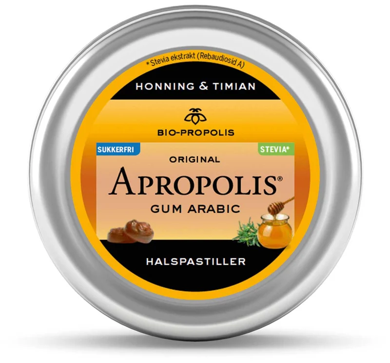 Propolis Halspastiller Honning & Timian – 40G - Apropolis